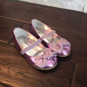 NWOT NINA GIRLS BOW FLATS